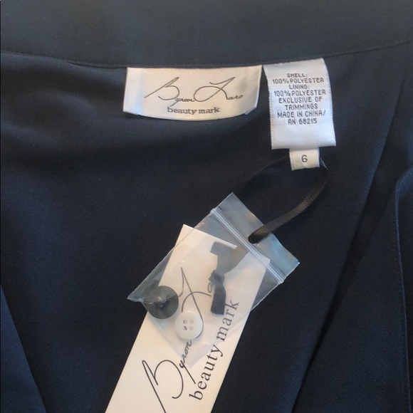 NWT Byron Lars navy shirt dress - Picture 8 of 8